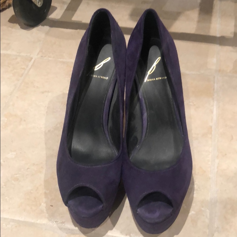 Gently used Brian Atwood heels Sz.8.5